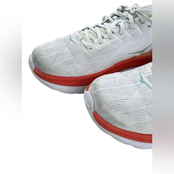 Hoka One One Mach 4 Women’s Size 8 B Running Sneakers Shoes 1113529 White Fiesta - Picture 7 of 15